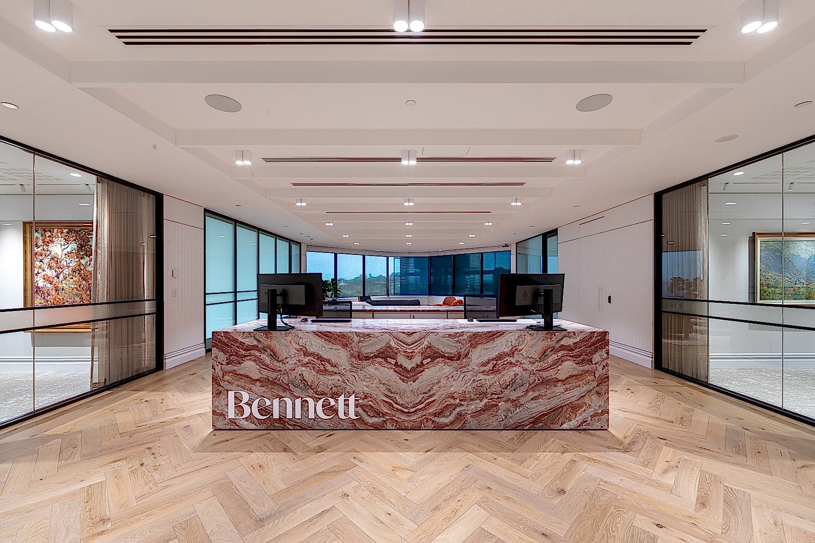 Bennett Bennett commercial Law Firm interior